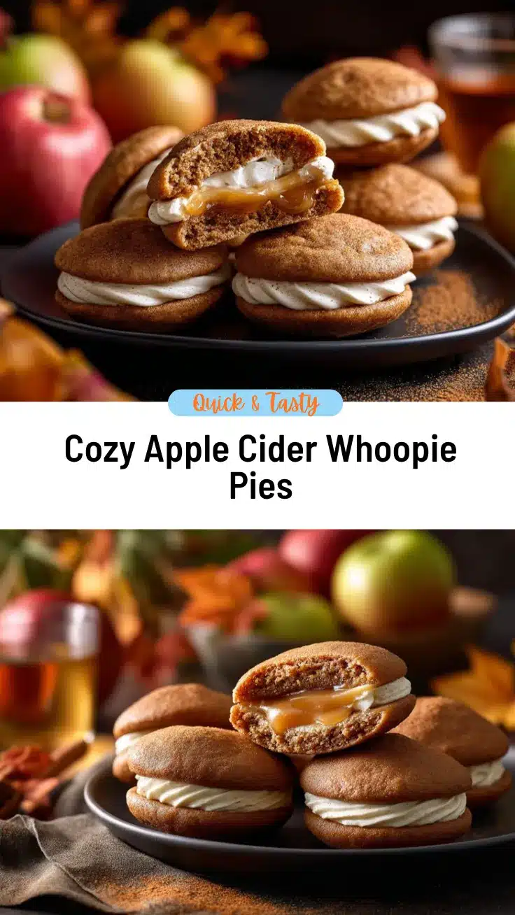 Apple Cider Whoopie Pies recipe