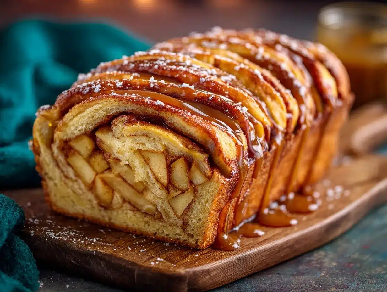 Apple Cinnamon Swirl Loaf preparation steps