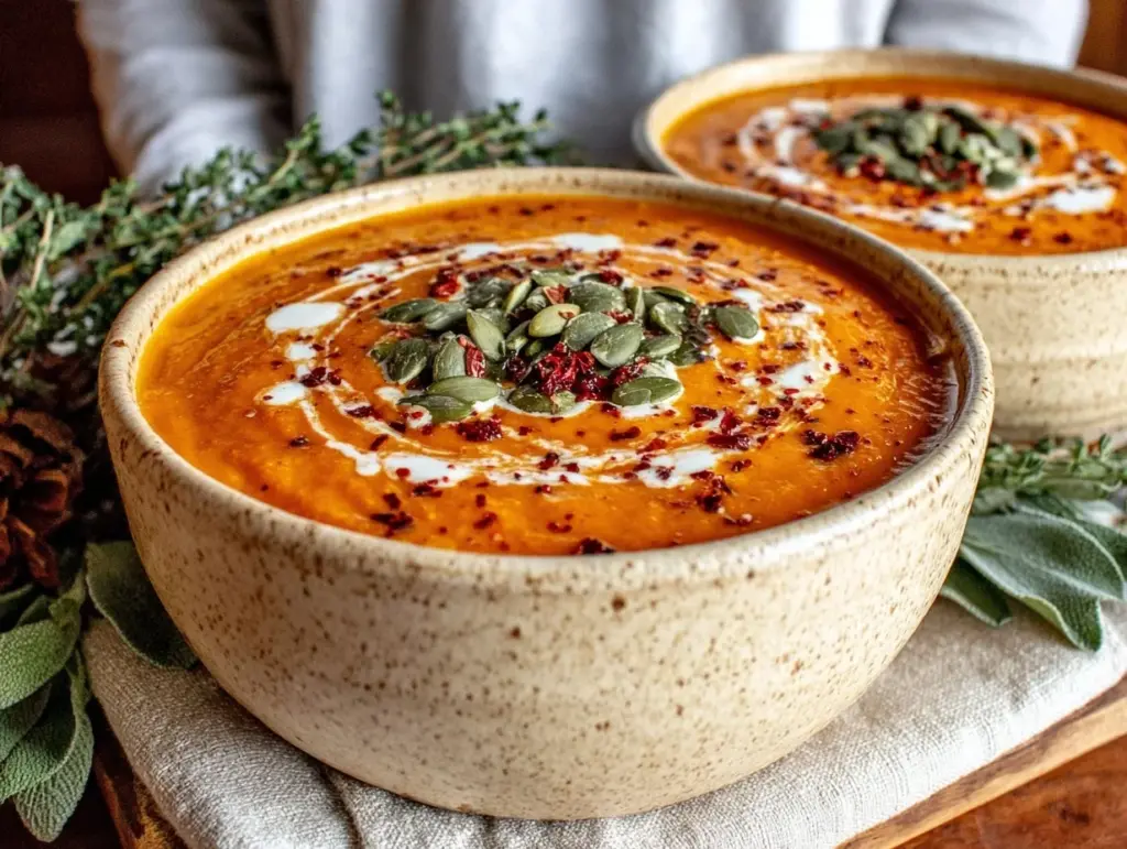 Autumn Harvest Squash Soup - featured image