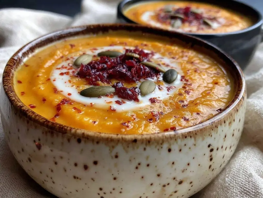 autumn squash soup - featured image