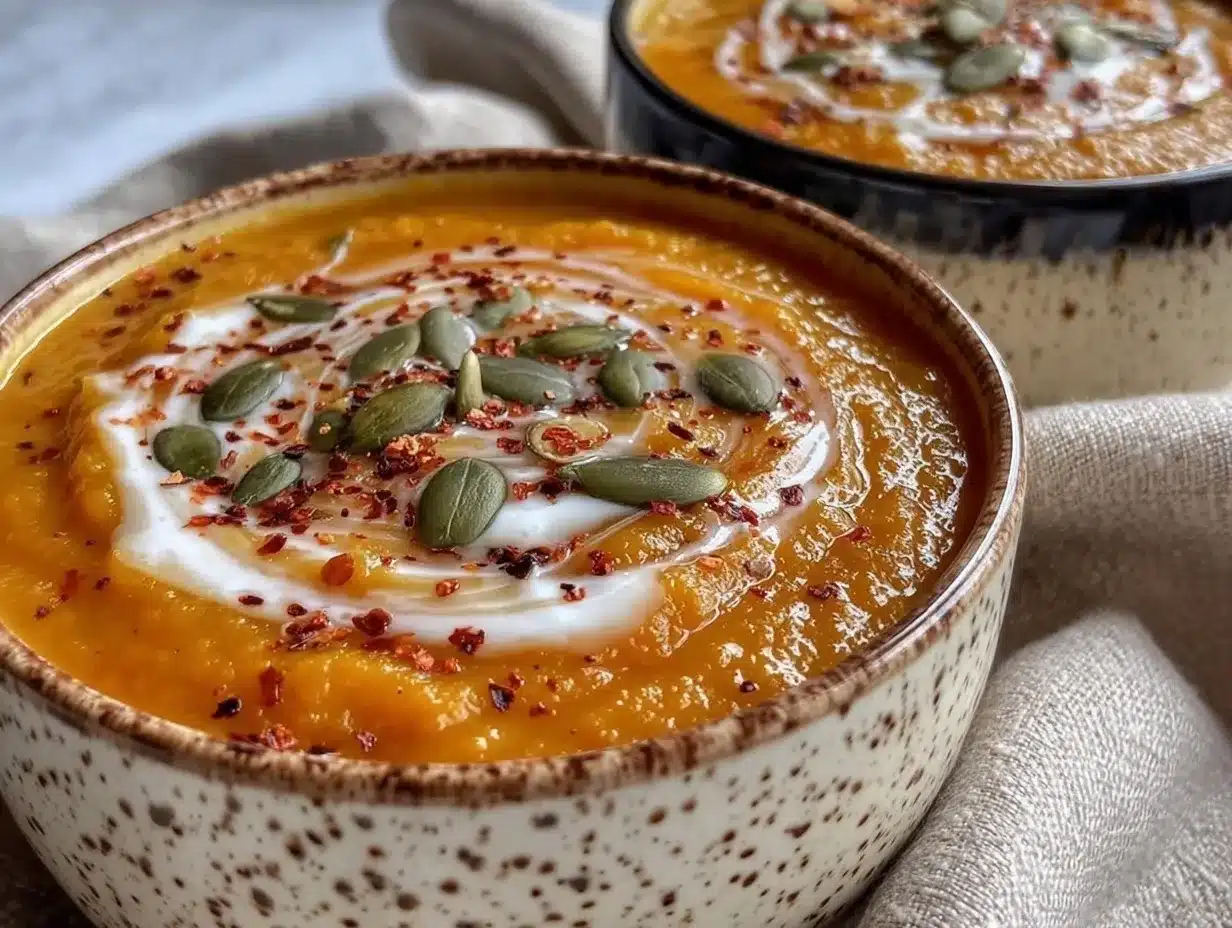 autumn squash soup preparation steps
