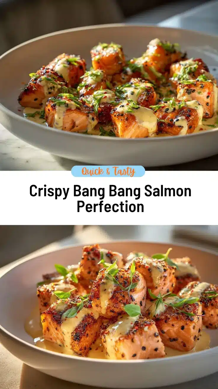Bang Bang Salmon Bites recipe