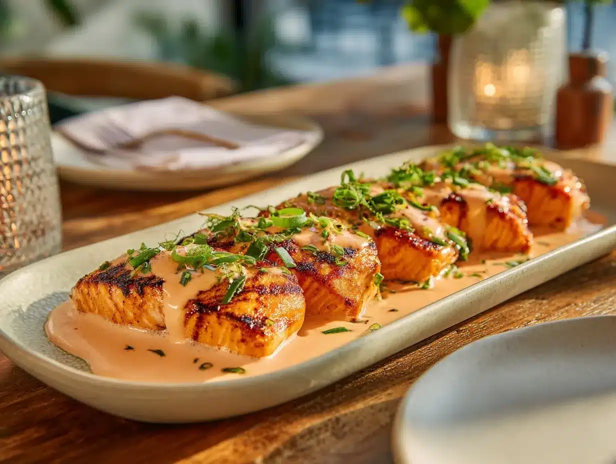 Bang Bang Salmon preparation steps