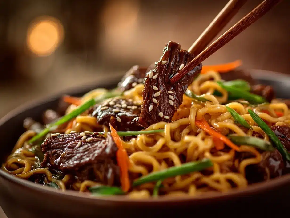 beef ramen noodles preparation steps