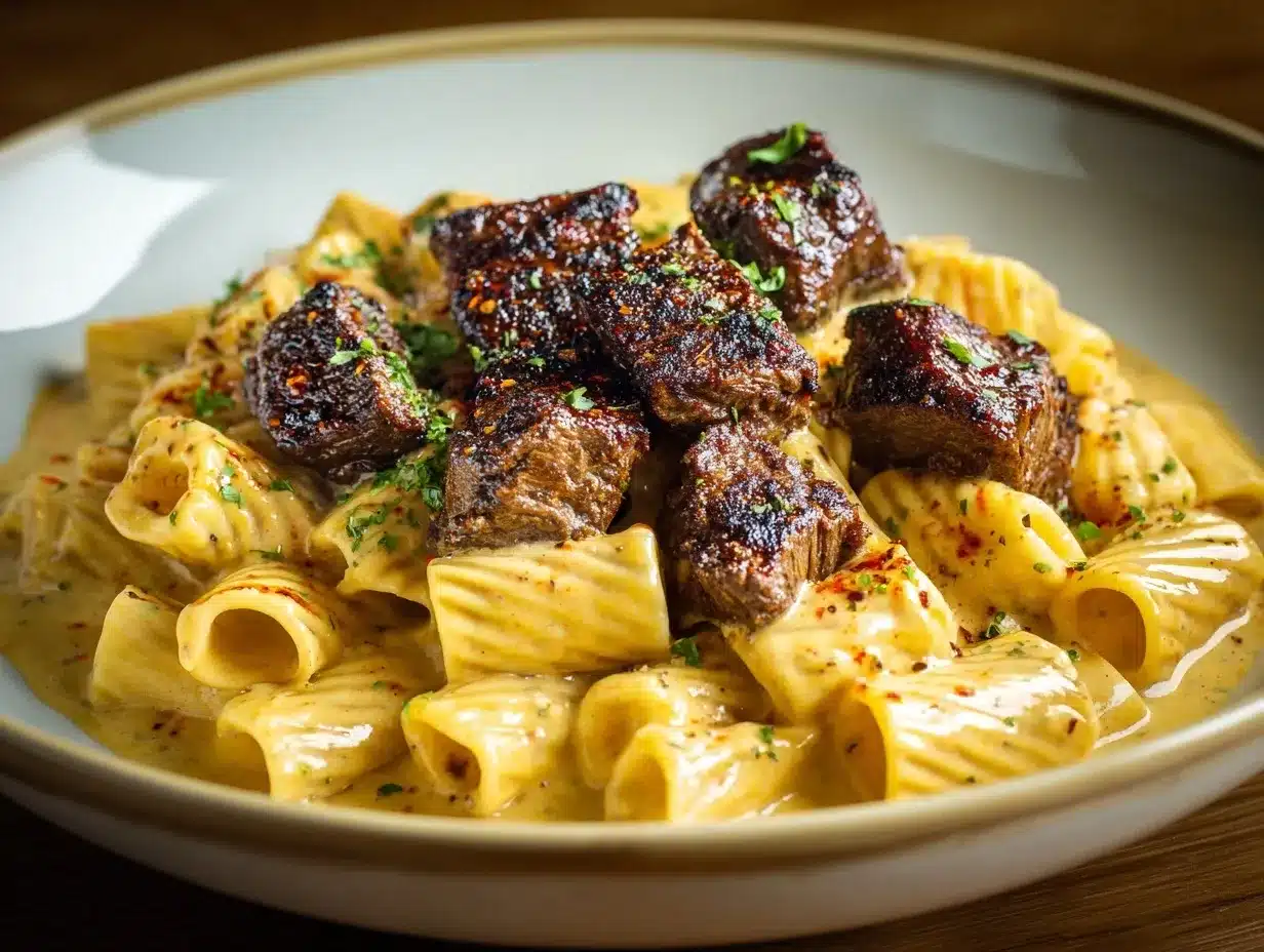 Cajun steak tips preparation steps