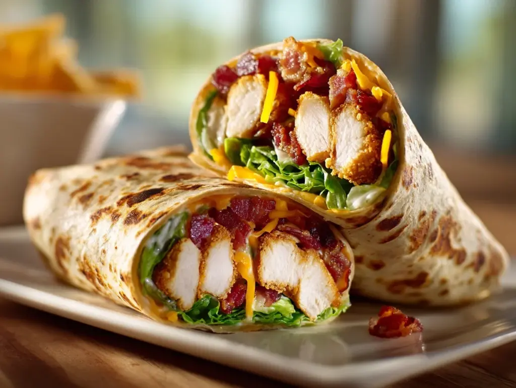 chicken bacon wraps - featured image