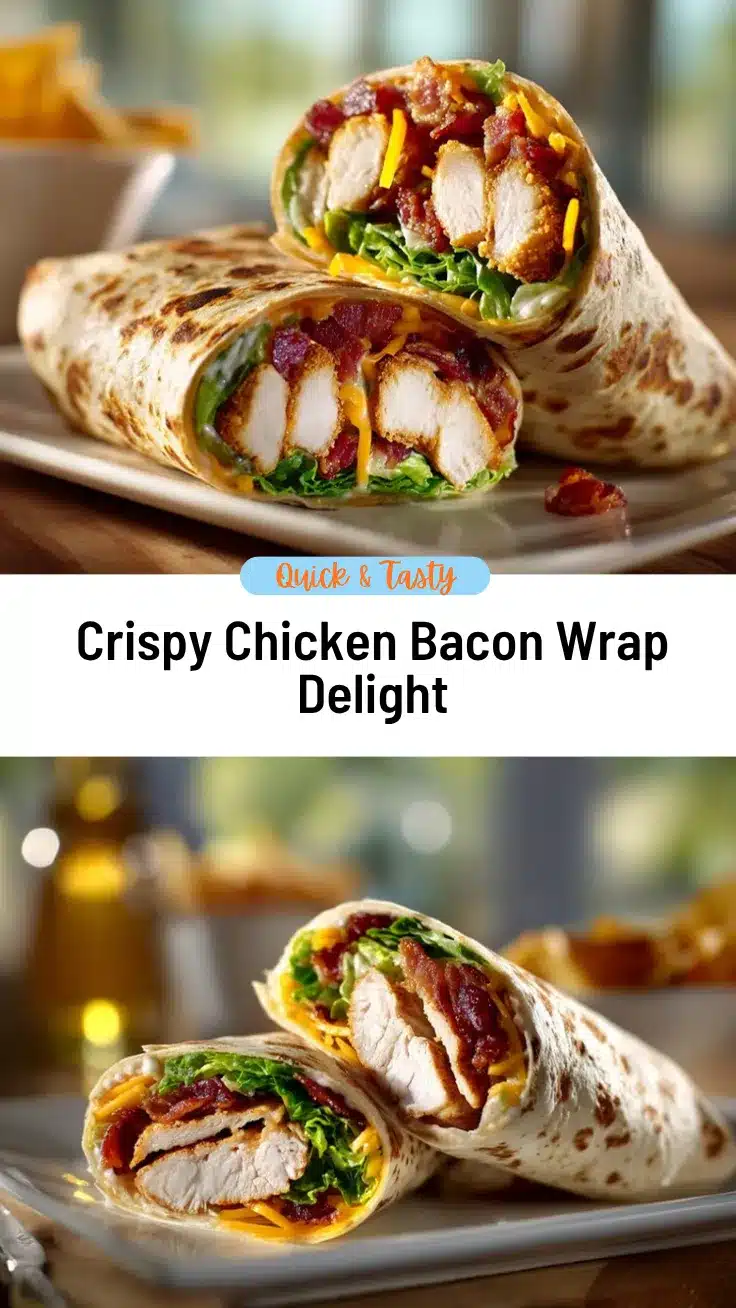 chicken bacon wraps recipe