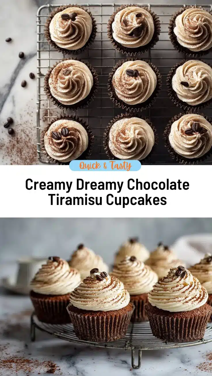 chocolate tiramisu cupcakes recipe