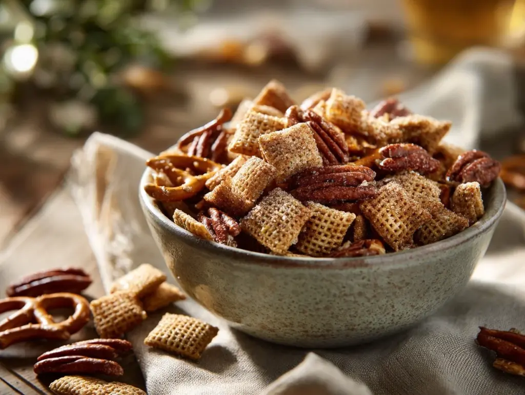 Cinnamon Chex Mix - featured image
