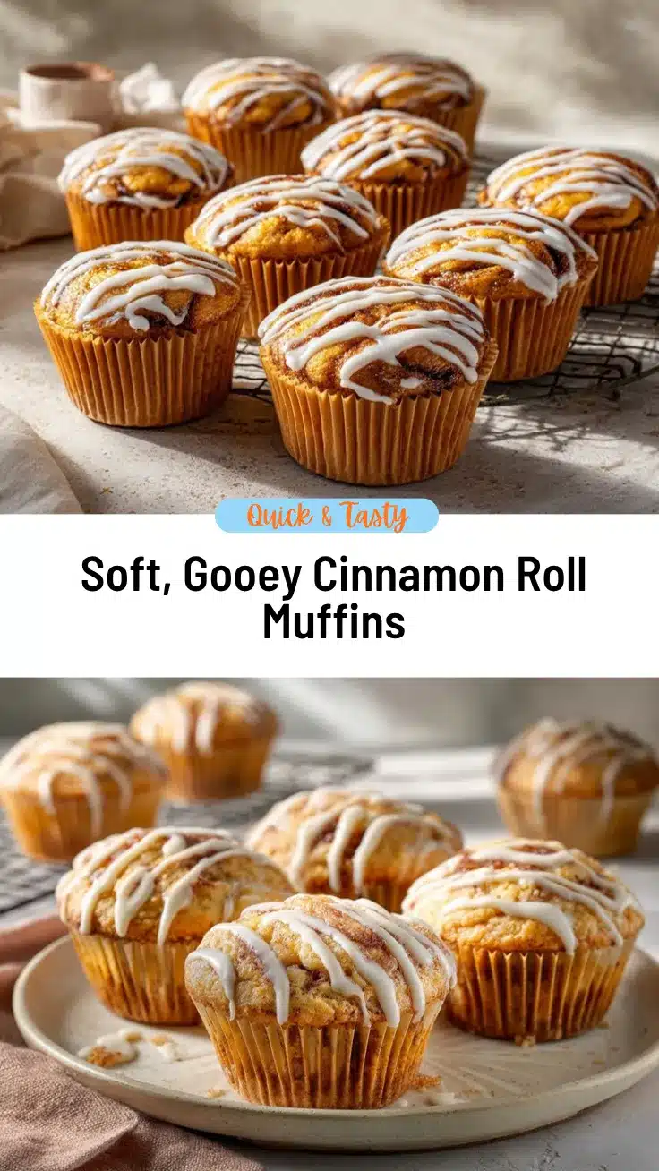 cinnamon roll muffins recipe