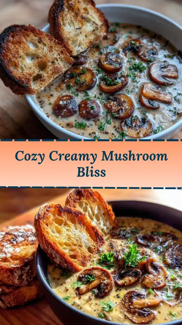 creamy mushroom soup recipe