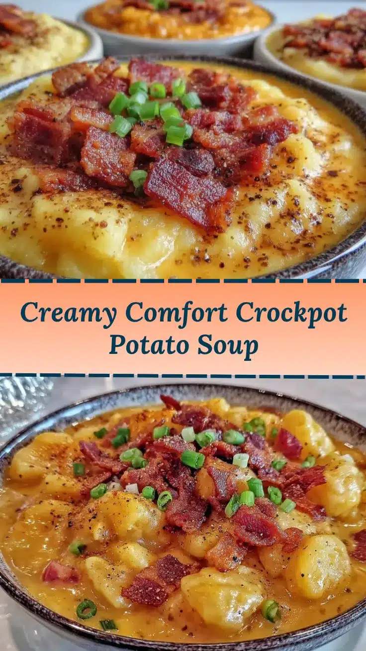 crockpot potato soup recipe