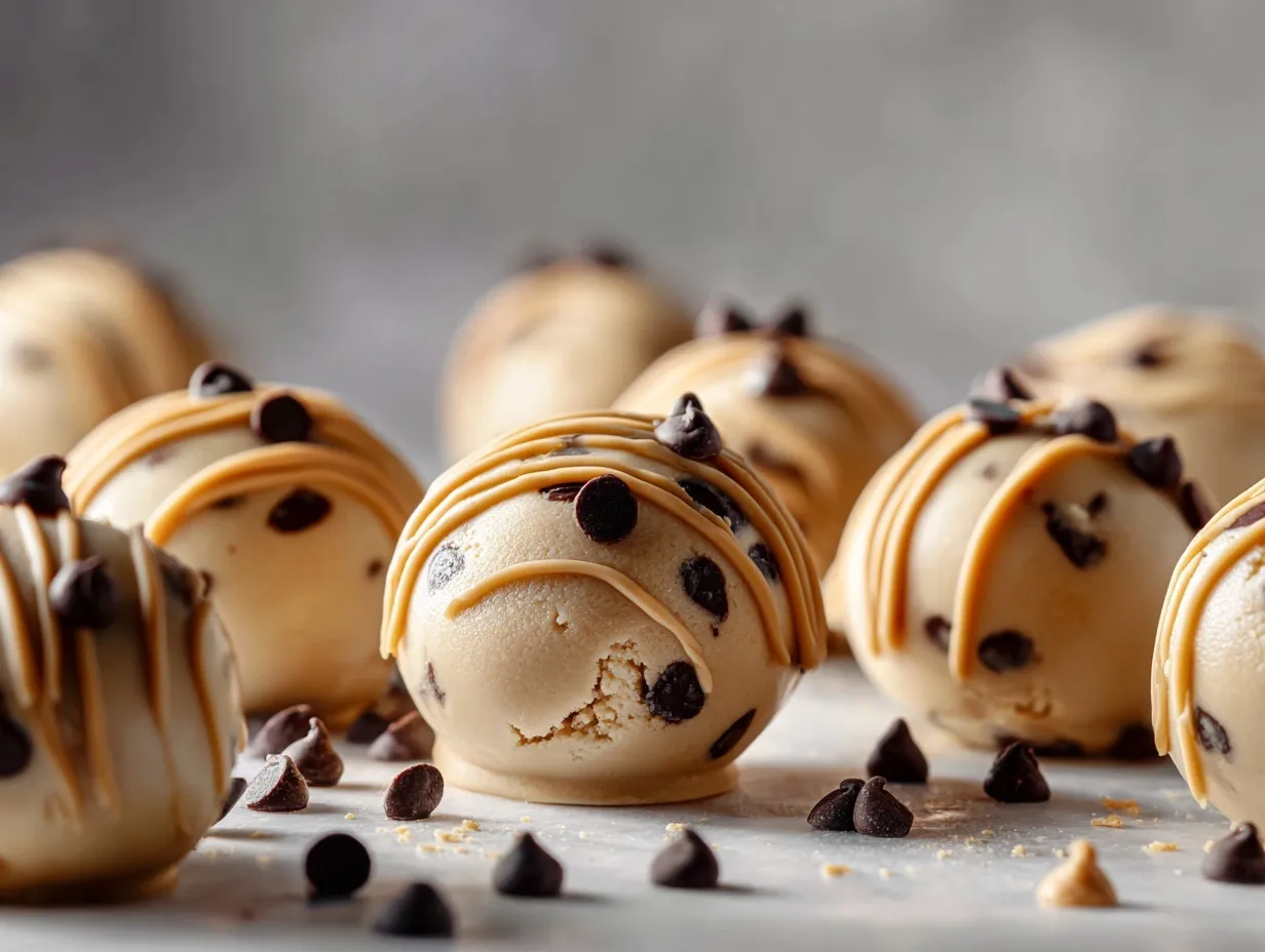 Frozen Peanut Butter Yogurt Bites preparation steps