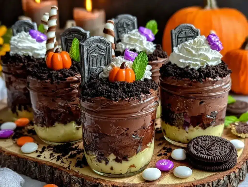 Graveyard Pudding Cups - featured image