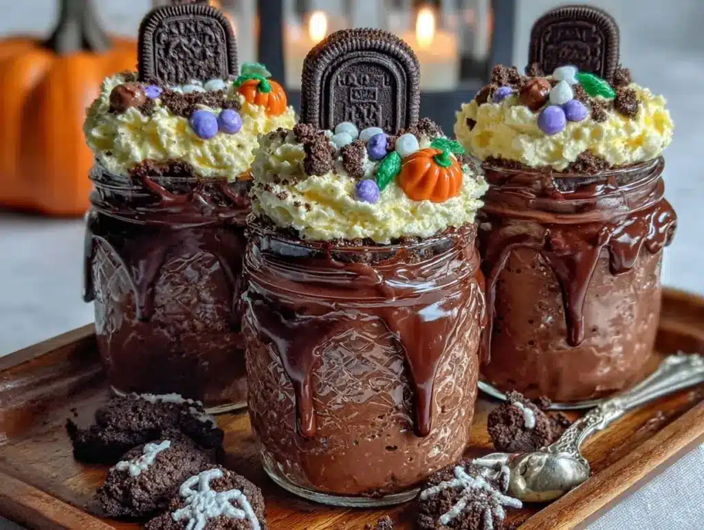 Graveyard Pudding Cups - featured image