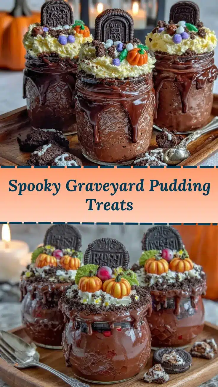 Graveyard Pudding Cups recipe