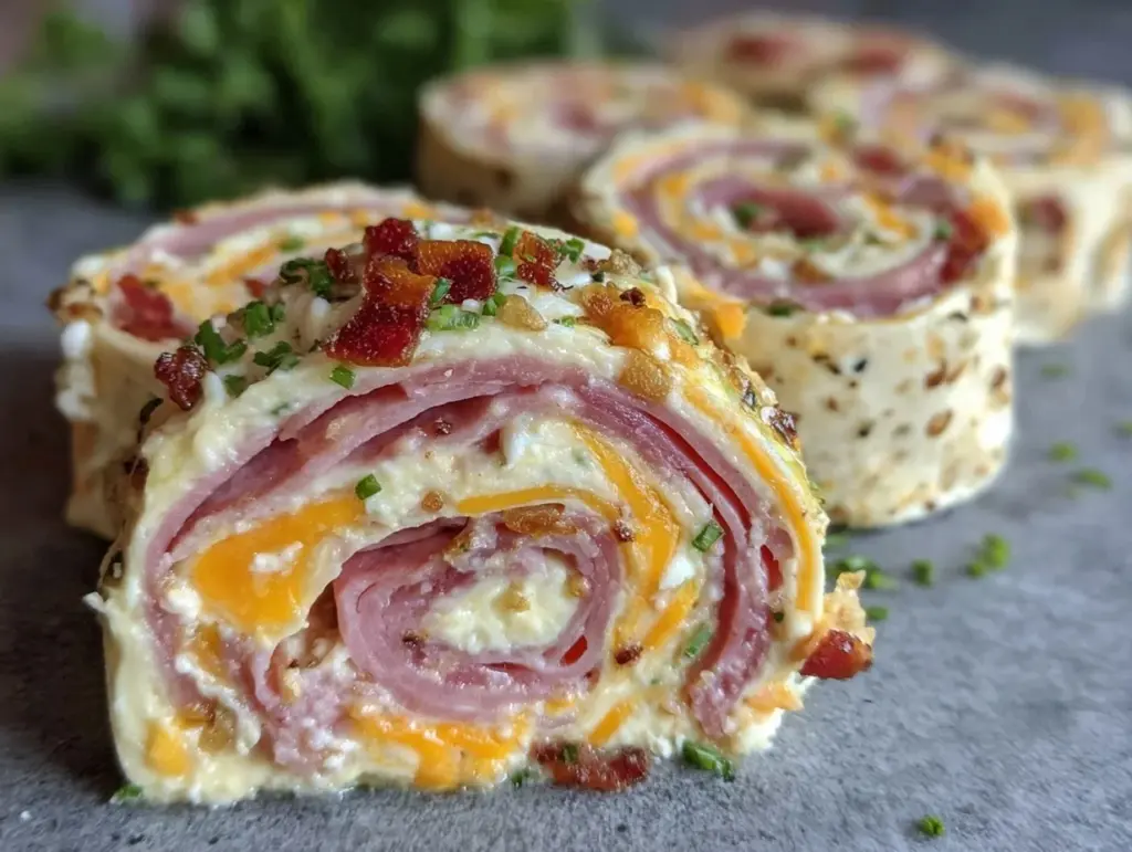 ham and cheese roll ups - featured image