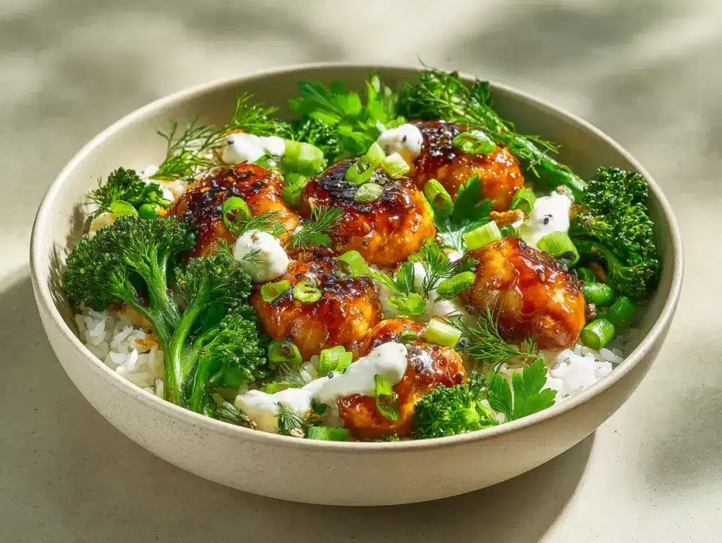 Hot Honey Chicken Bowl - featured image