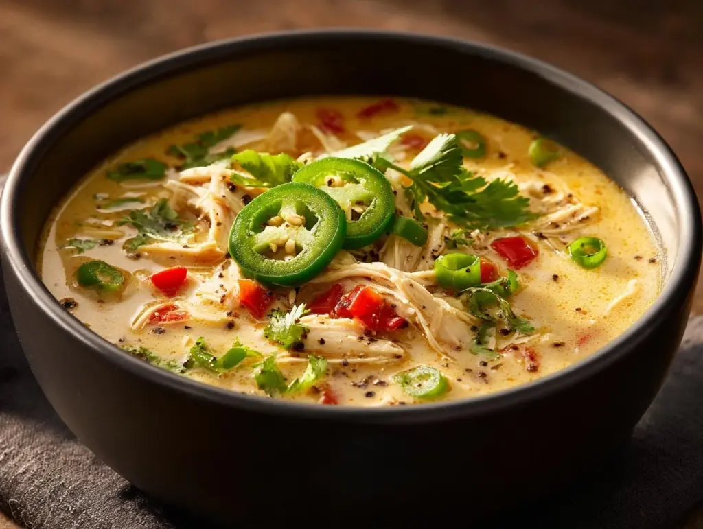 Jalapeño Popper Chicken Soup - featured image