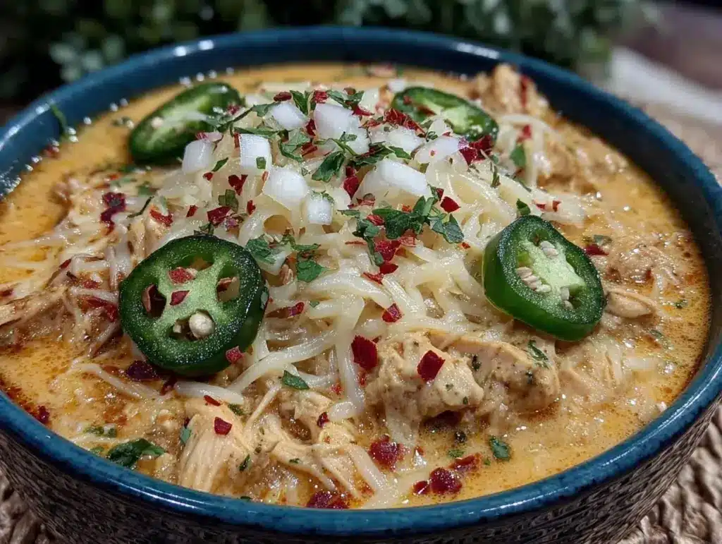 jalapeño popper chicken soup - featured image