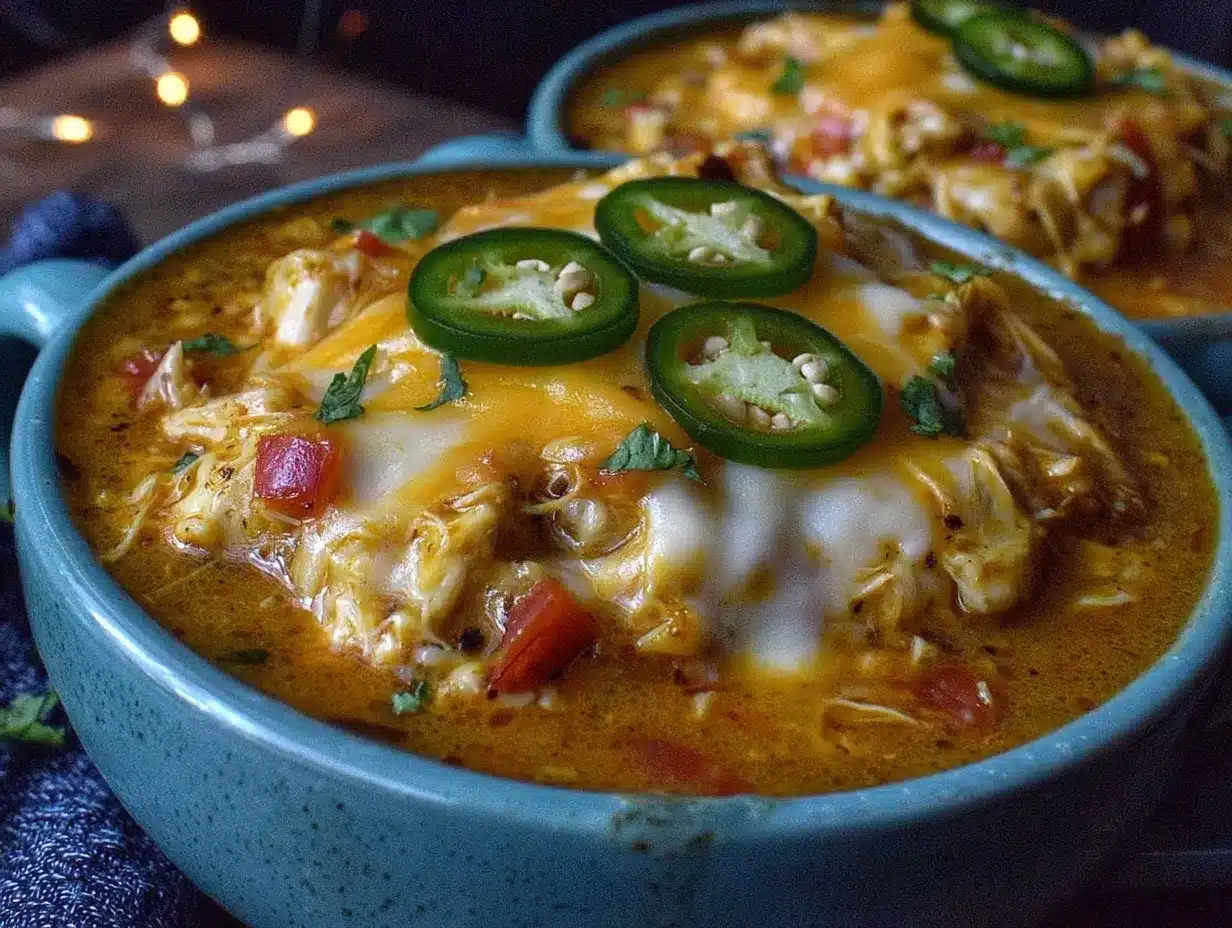 Jalapeño Popper Chicken Soup preparation steps