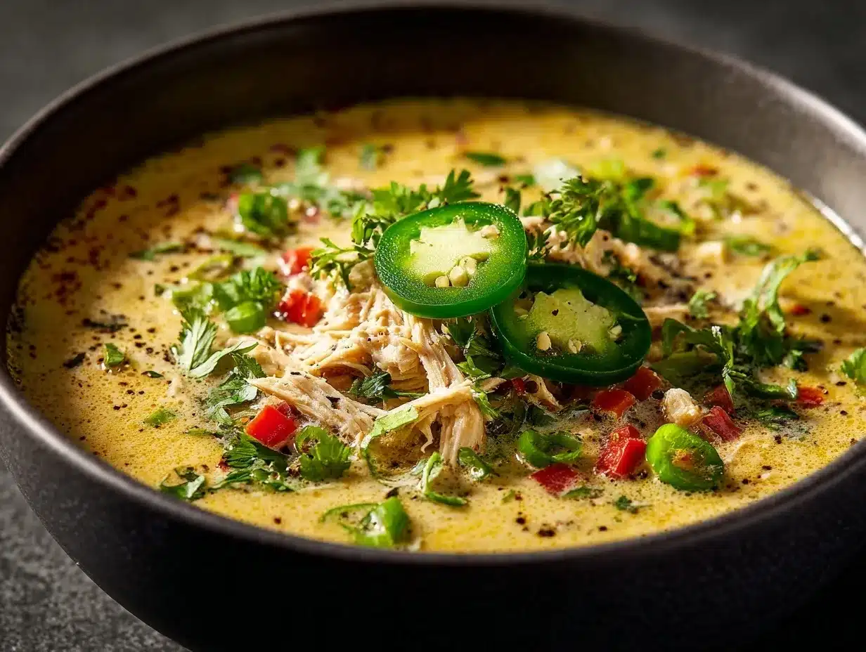 Jalapeño Popper Chicken Soup preparation steps