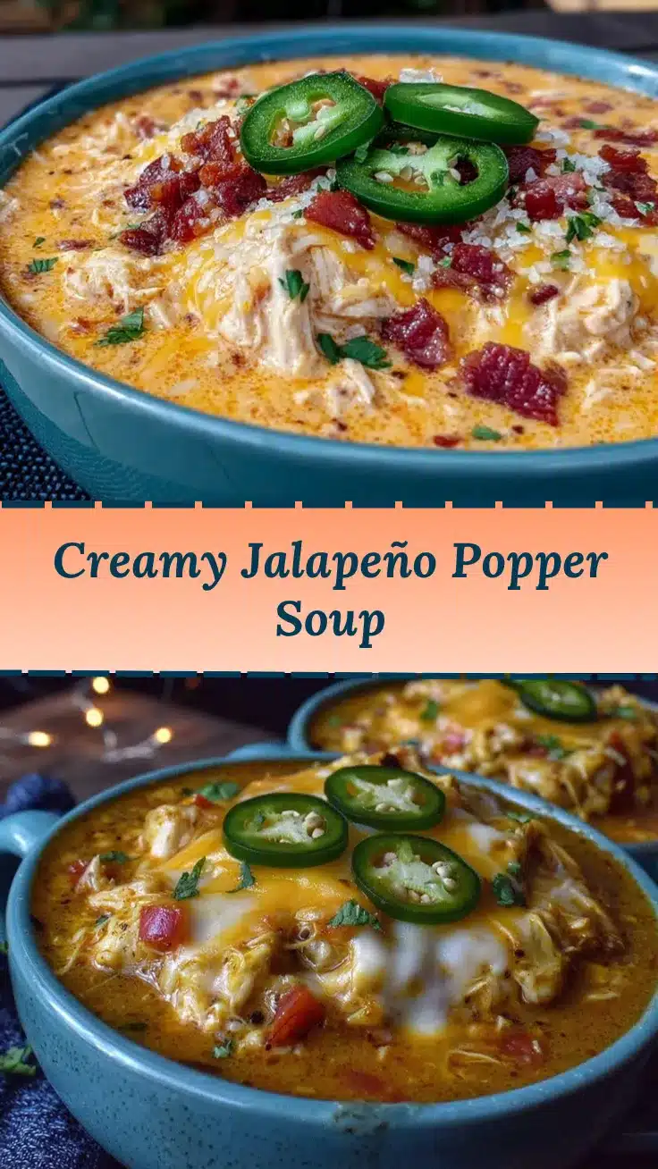 Jalapeño Popper Chicken Soup recipe