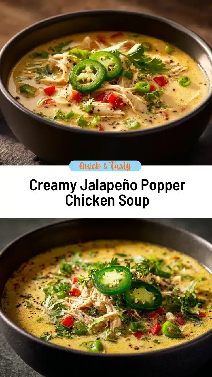 Jalapeño Popper Chicken Soup recipe