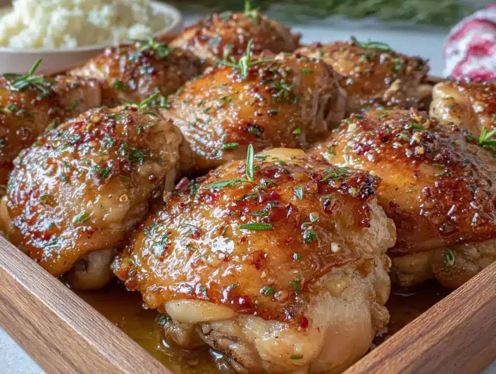 juicy chicken thighs - featured image