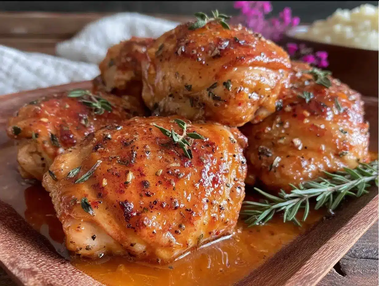 juicy chicken thighs preparation steps