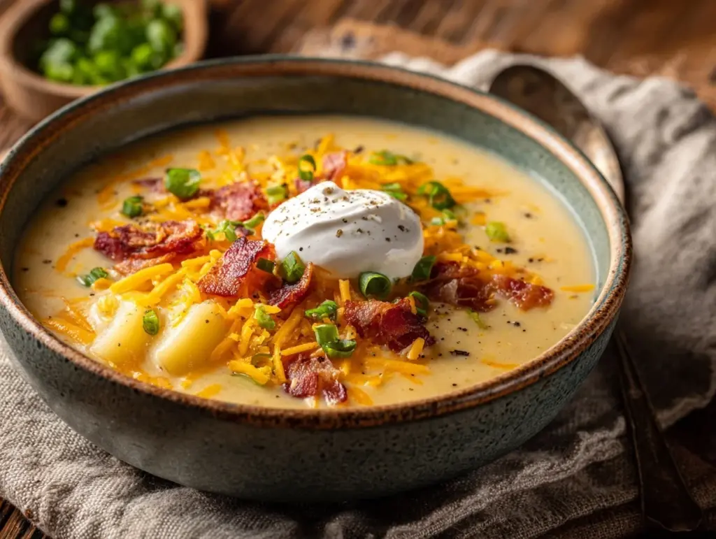 Loaded Baked Potato Soup - featured image