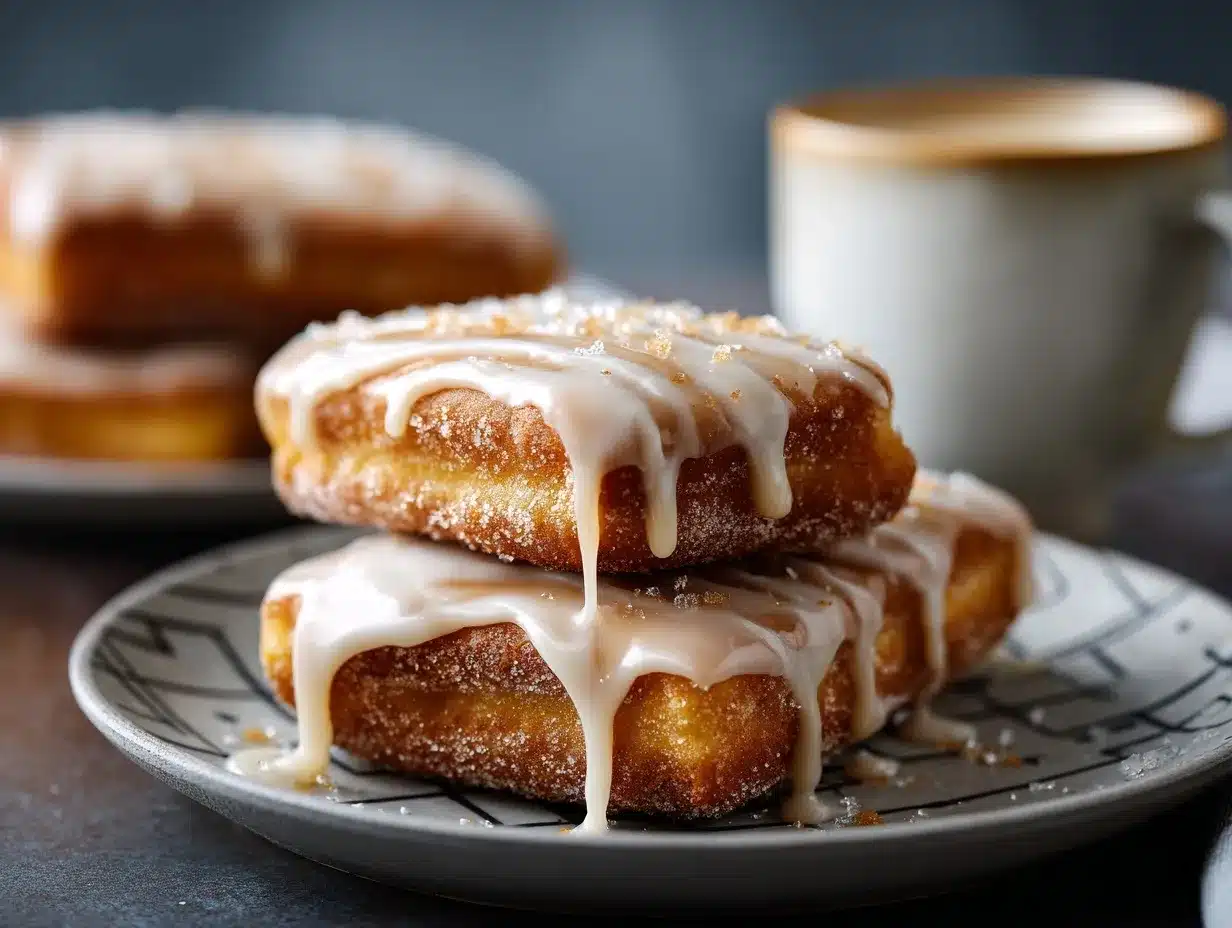 maple donut bars preparation steps