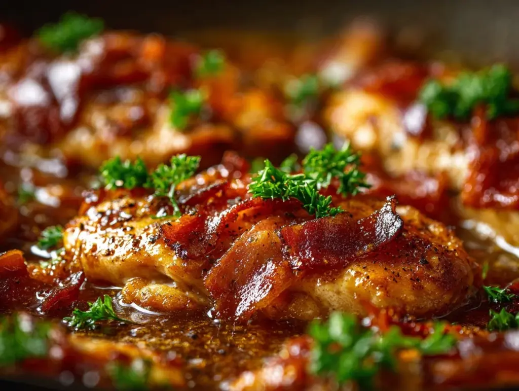 Maple Garlic Bacon Chicken - featured image