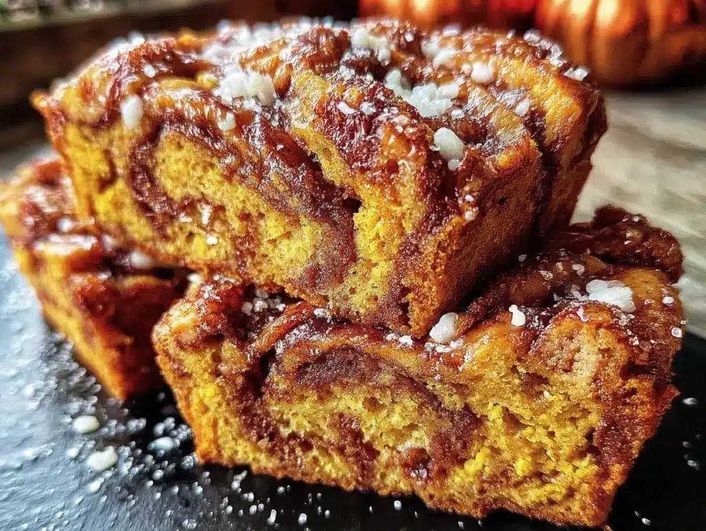 mini pumpkin bread - featured image