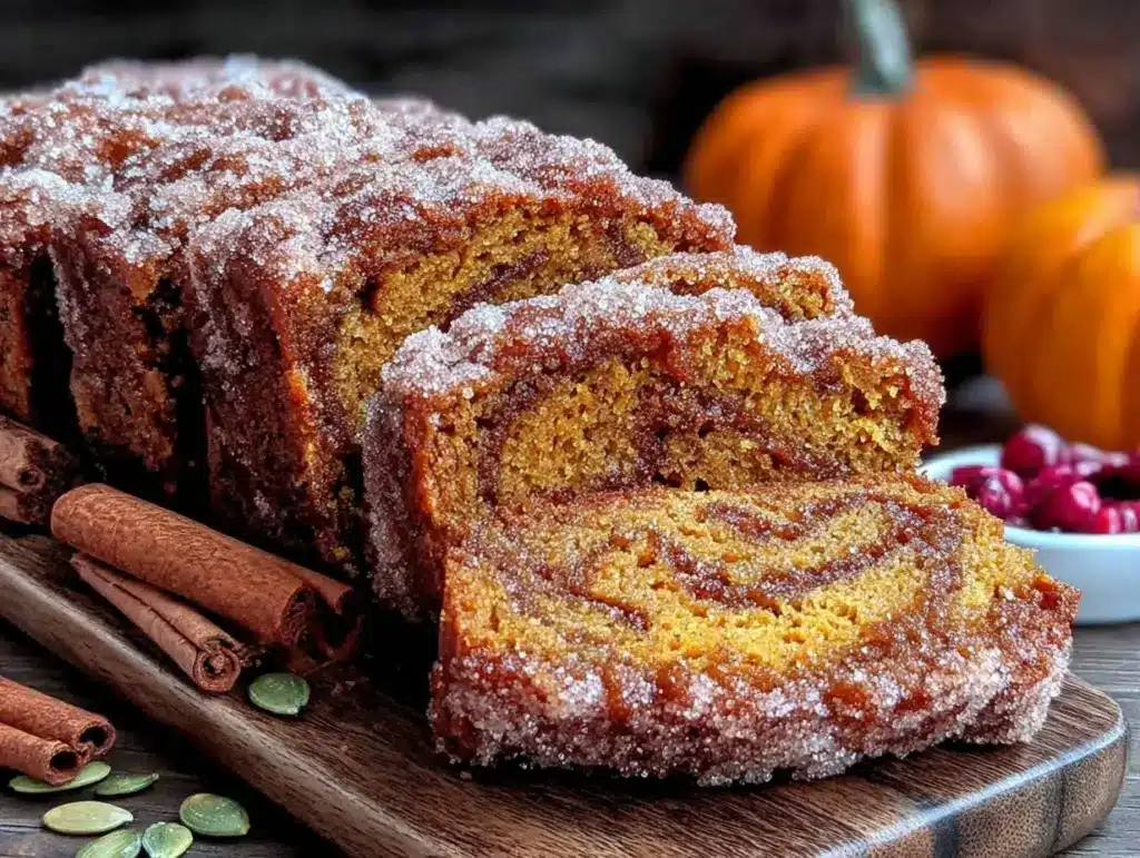 mini pumpkin bread - featured image