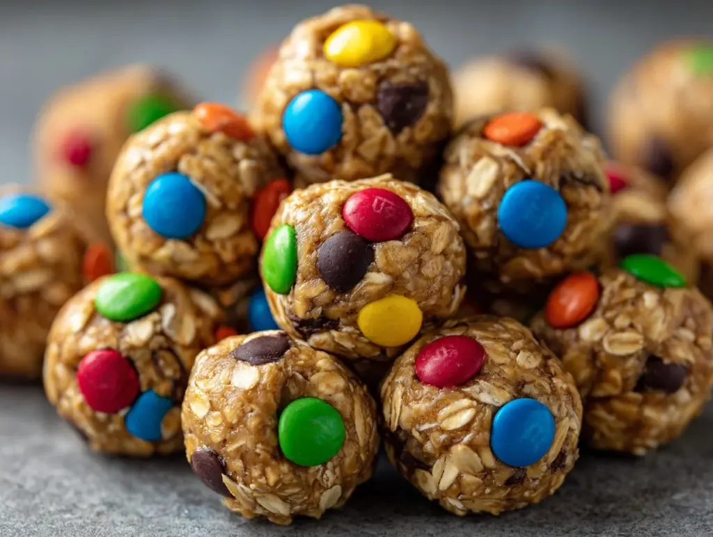 Monster Cookie Energy Balls - featured image