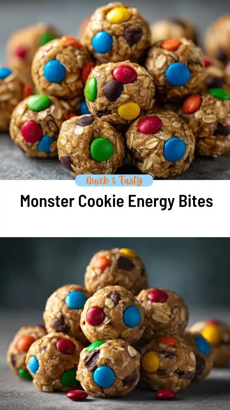 Monster Cookie Energy Balls recipe