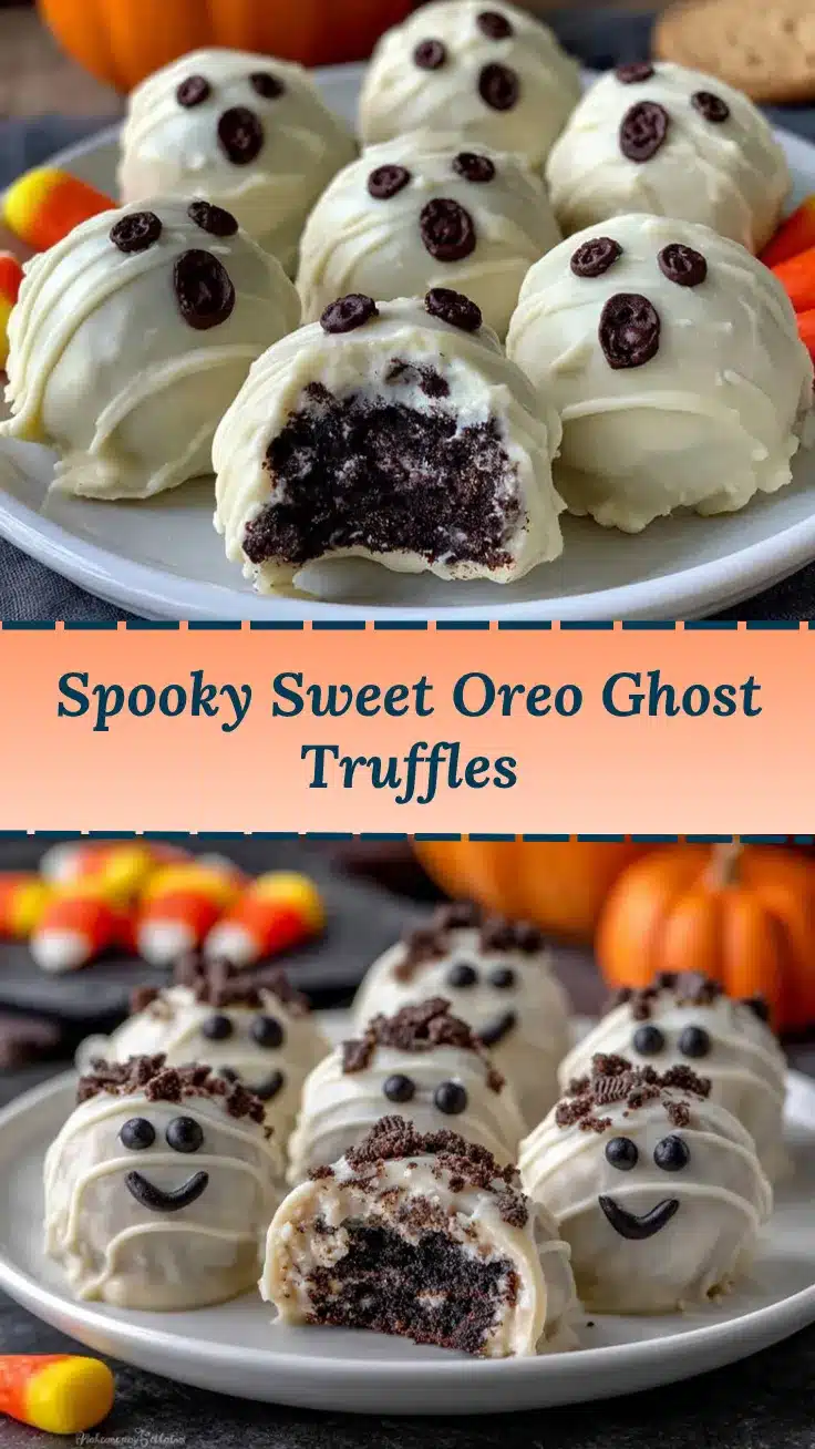 Oreo Ghost Truffles recipe