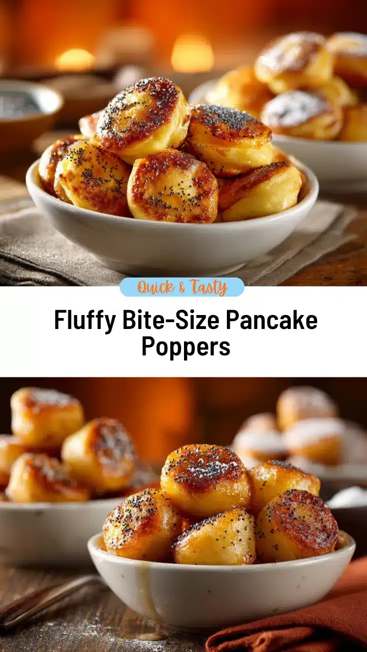 pancake poppers recipe