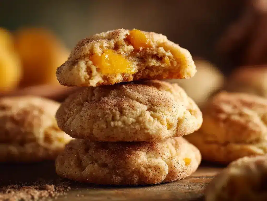 Peach Cobbler Cookies - featured image