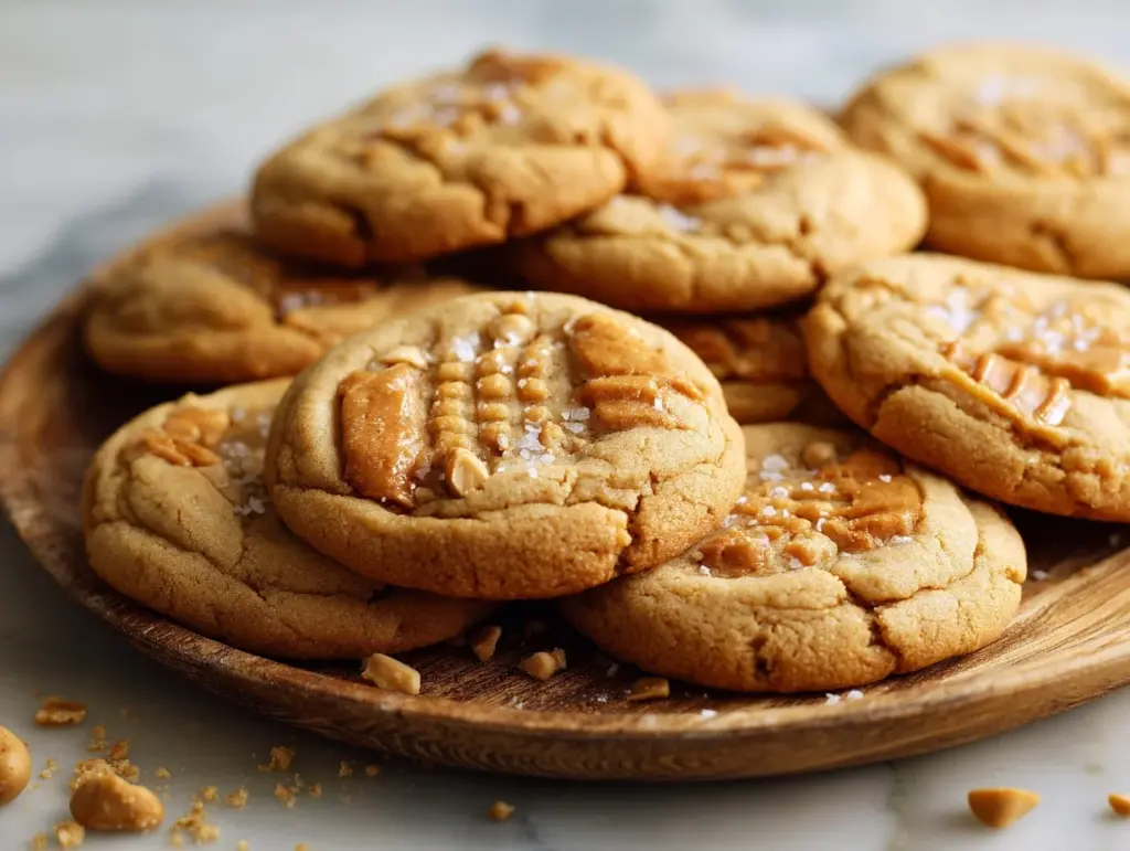 peanut butter cookies - featured image