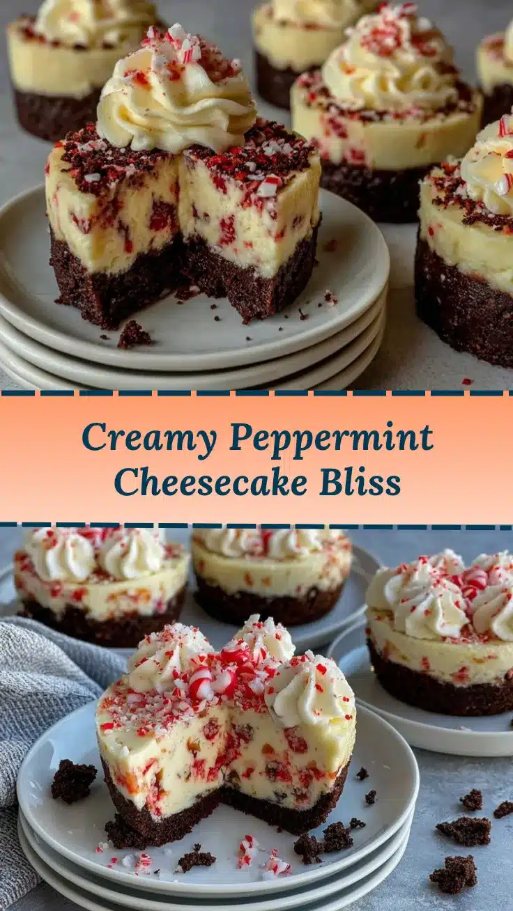 peppermint cheesecakes recipe