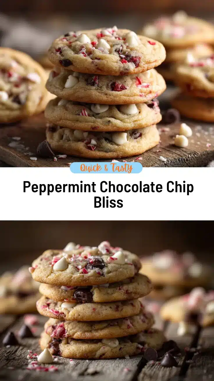 peppermint chocolate chip cookies recipe