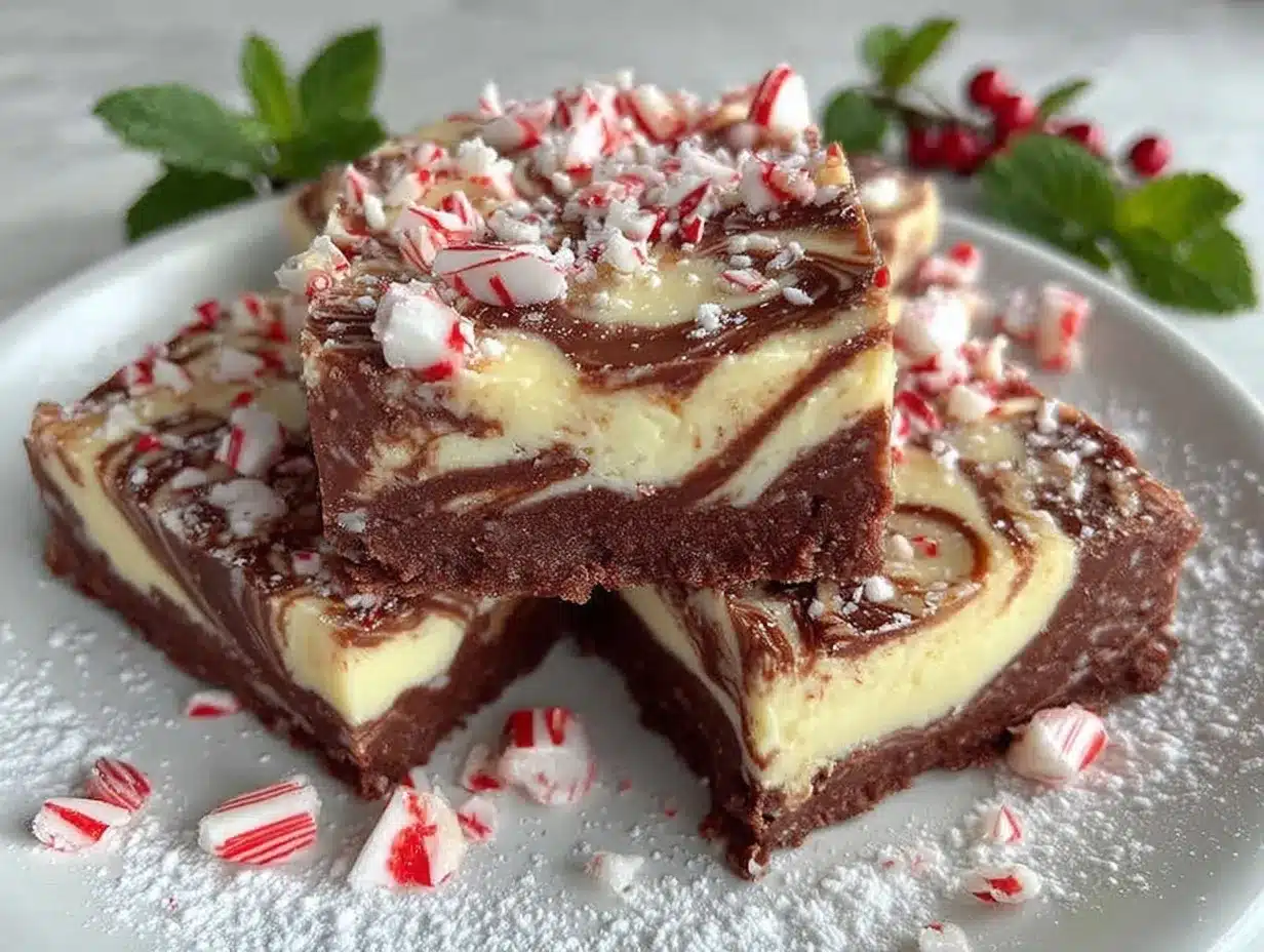 peppermint swirl fudge preparation steps
