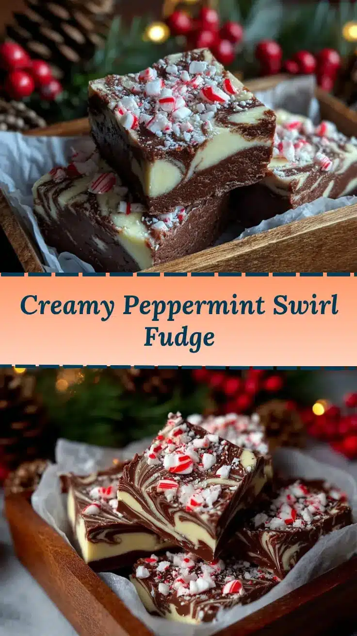 peppermint swirl fudge recipe