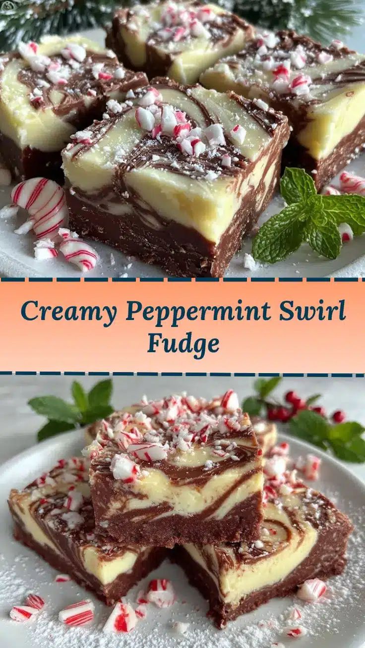 peppermint swirl fudge recipe