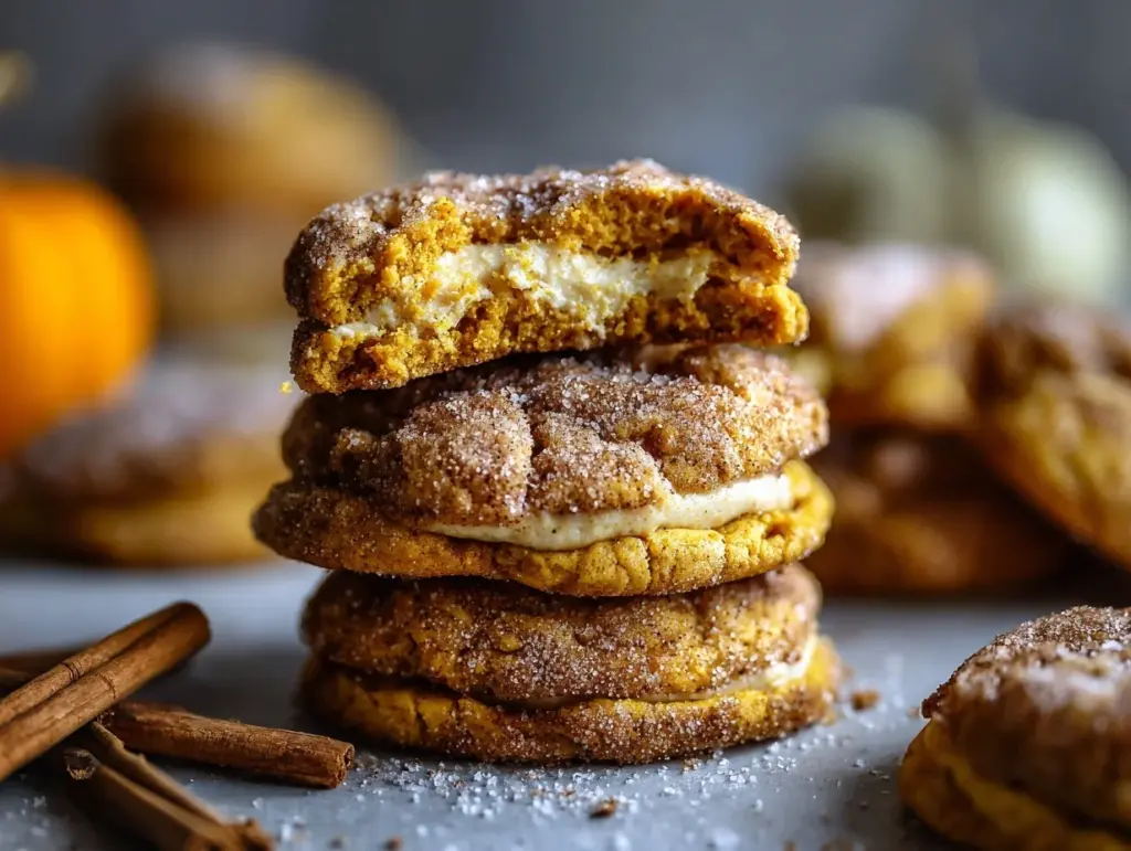 Pumpkin Cheesecake Cookies - featured image