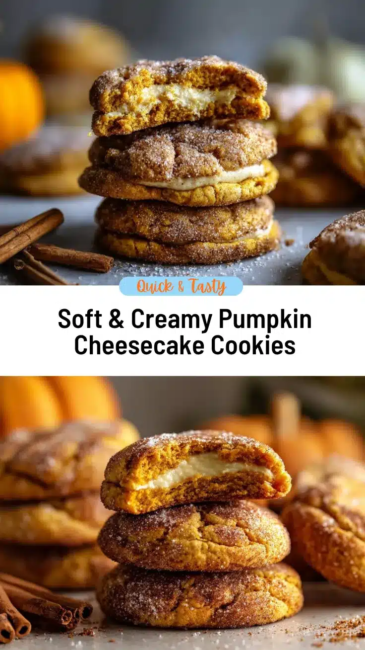 Pumpkin Cheesecake Cookies recipe