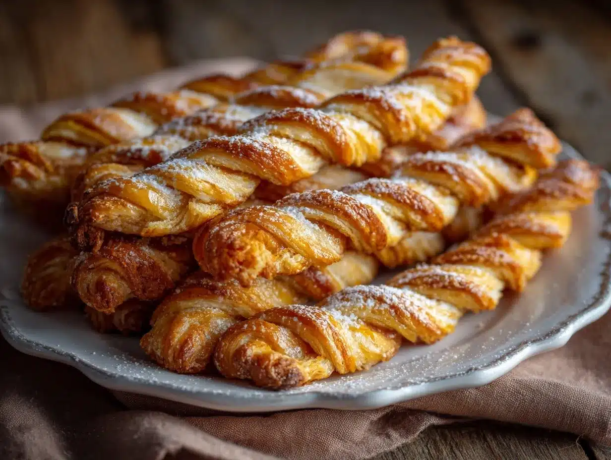 Pumpkin Pie Twists preparation steps