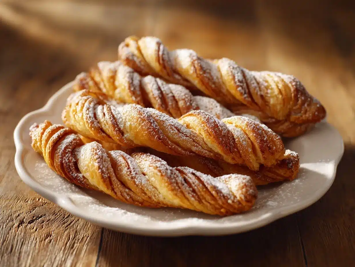 Pumpkin Pie Twists preparation steps